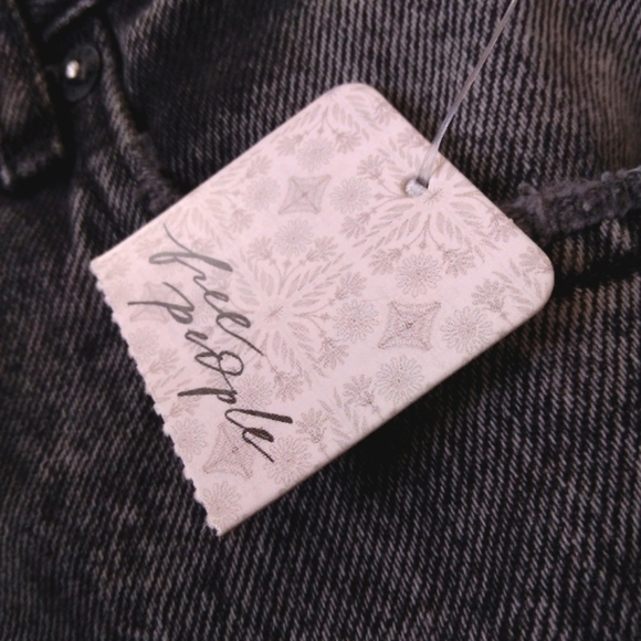 NWT Free People Maggie Mid-Rise Straight Jeans - Picture 6 of 7